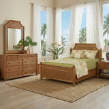 Summer Retreat Wicker and Rattan 9 Drawer Dresser Model 818-141 by Braxton Culler