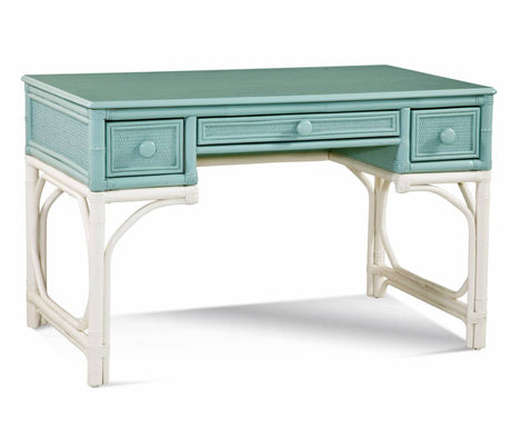 Summer Retreat Wicker and Rattan Desk Model 818-058 by Braxton Culler