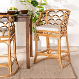 Sunrise Wicker Fair Rattan Barstool