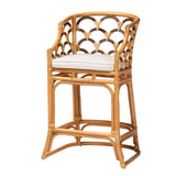 Sunrise Wicker Fair Rattan Barstool