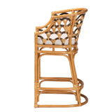 Sunrise Wicker Fair Rattan Barstool