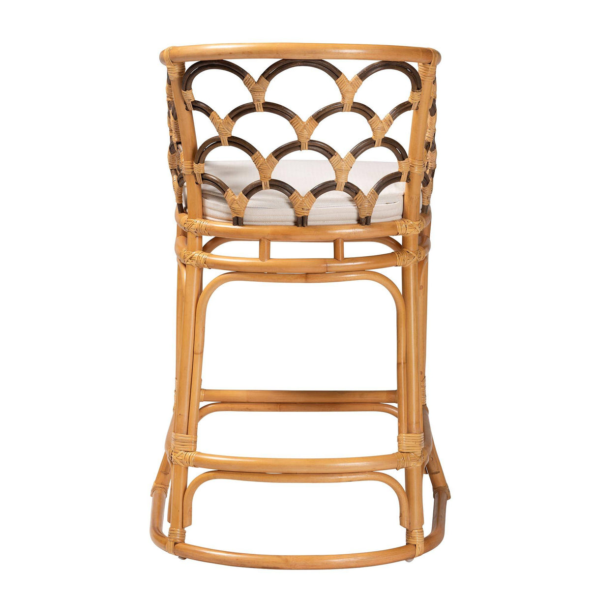 Sunrise Wicker Fair Rattan Barstool