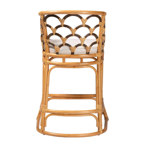 Sunrise Wicker Fair Rattan Barstool