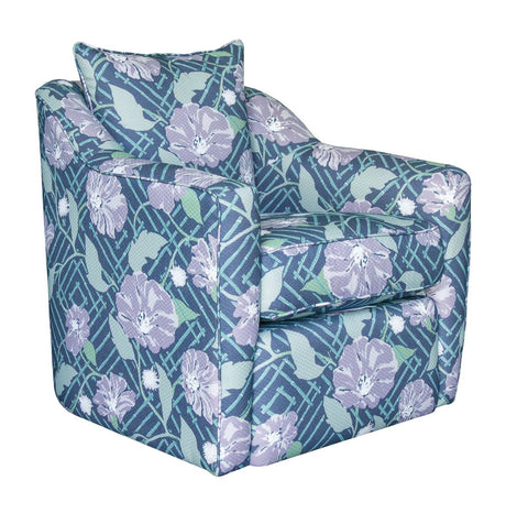 Upholstered Swivel Chair Model SW109 by Capris Furniture