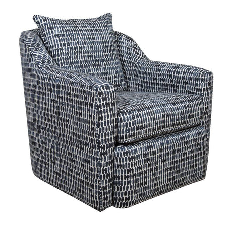 Upholstered Swivel Chair Model SW109 by Capris Furniture