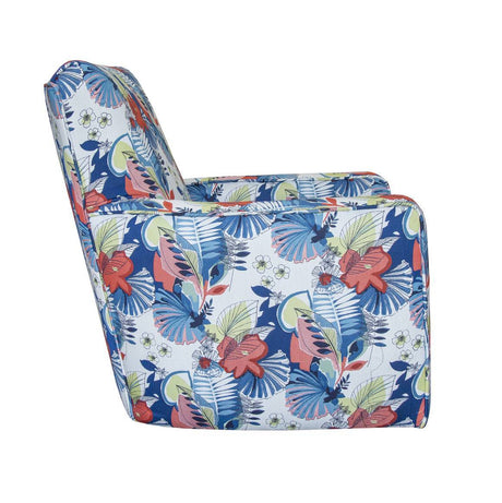 Upholstered Swivel Chair Model SW118 by Capris Furniture