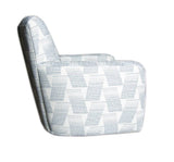 Upholstered Swivel Chair Model SW118 by Capris Furniture