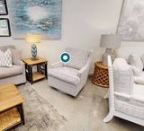 Valerie Upholstered Luxury Swivel Chair by Capris Furniture SW2111