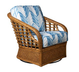Mackinac Rattan Swivel Glider Chair from Capris Furniture Model SW320