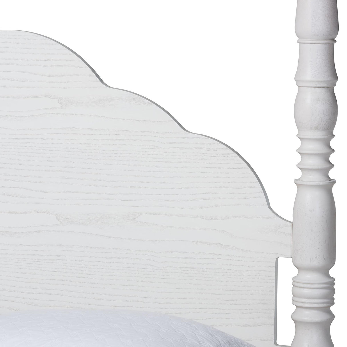 Martino Four-Poster Platform Bed by Wicker Fair