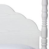 Martino Four-Poster Platform Bed by Wicker Fair