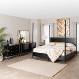 Tamra Four-Poster Platform Bedroom Set by Wicker Fair