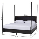 Tamra Four-Poster Platform Bed by Wicker Fair