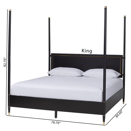 Tamra Four-Poster Platform Bed by Wicker Fair