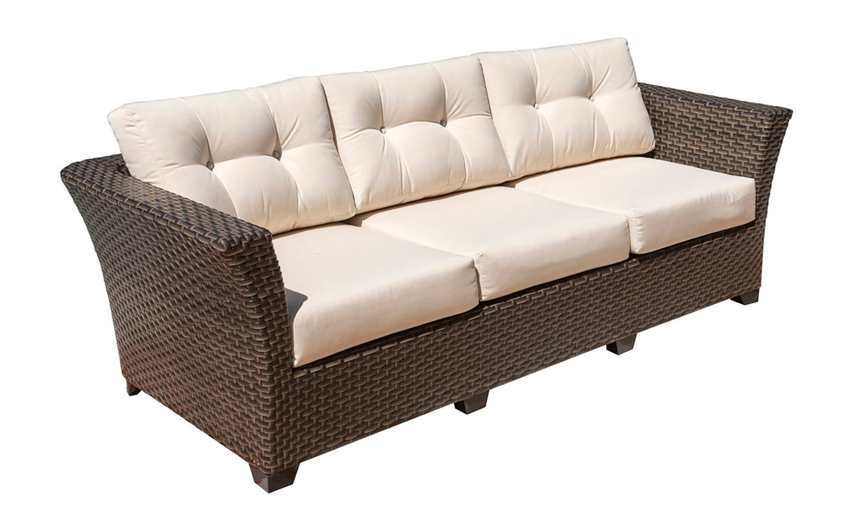 Samoa Outdoor Sofa with Cushions Model 901-1347-ATQ-S by Pelican Reef