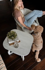 Surfside End Table Model B27702-WW By Seawinds Trading