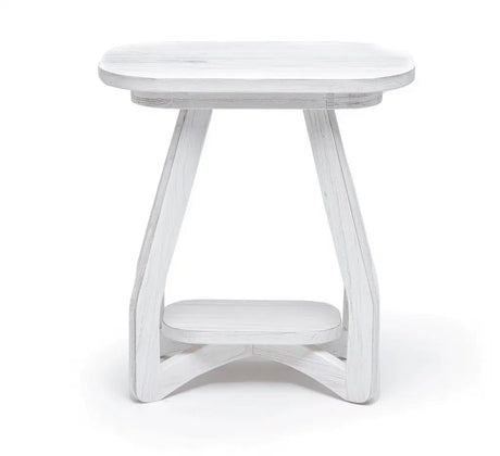Surfside Chairside Table Model B27705-WW By Seawinds Trading