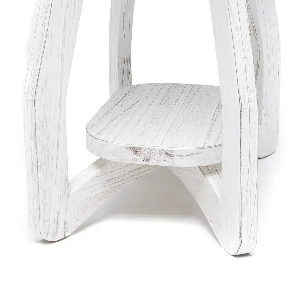 Surfside Chairside Table Model B27705-WW By Seawinds Trading