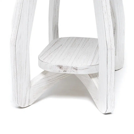 Surfside Chairside Table Model B27705-WW By Seawinds Trading