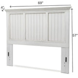 Monaco Distressed White Twin Headboard Model B81839-BLANC By Seawinds Trading