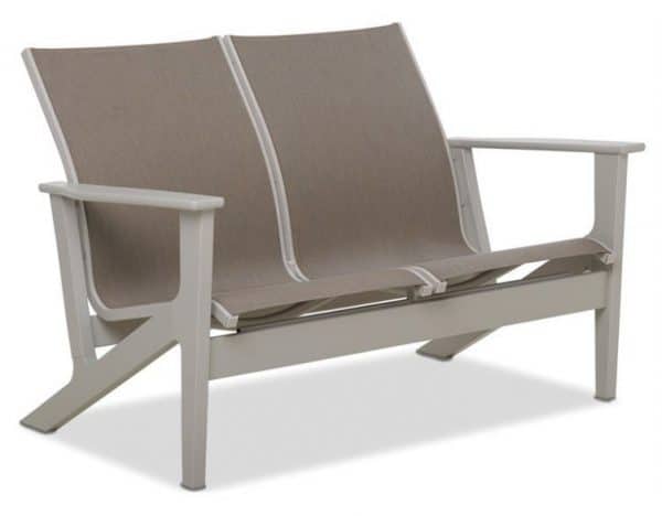 Wexler Outdoor Sling Recycled Plastic 6 Pc Lounge Set by Telescope Casual Model TCWXLRSLNGSET2