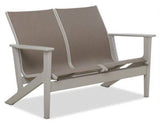 Wexler Outdoor Sling Recycled Plastic 6 Pc Lounge Set by Telescope Casual Model TCWXLRSLNGSET2