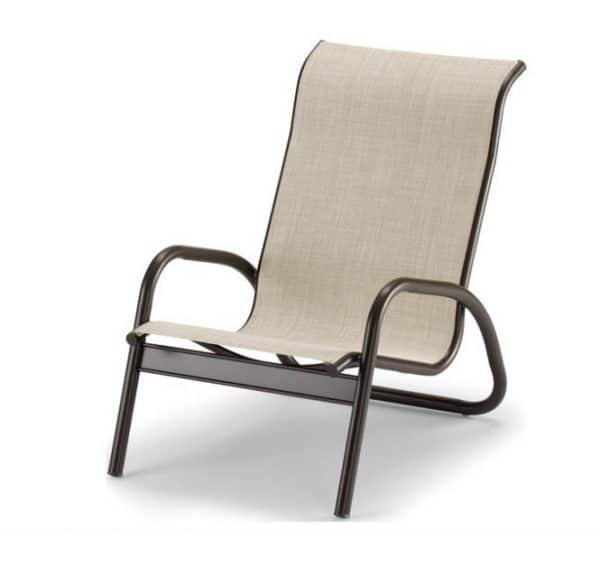 Gardenella Outdoor Sling 2 Pc Aluminum Lounge Set by Telescope Casual Model TCGRDNLLASLNGSET3