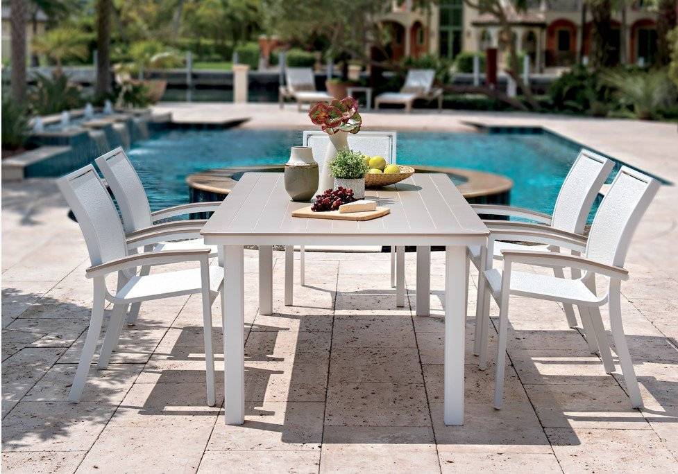 Bazza Outdoor MGP Sling Stacking Bistro Chair by Telescope Casual Model 2222-Z050