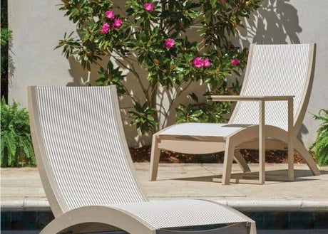 Dune Outdoor MGP Sling Stacking Hydro-Lounge Chaise by Telescope Casual Model 1941-9N80