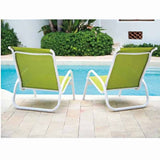 Gardenella Outdoor Sling 2 Pc Aluminum Lounge Set by Telescope Casual Model TC7610SET