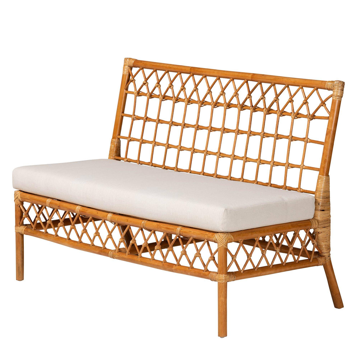 Sea Point 3 Pc Wicker Fair Rattan Dining NOOK Set
