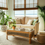 Seascape Rattan Coffee Table Model SSCT from Spice Island Wicker