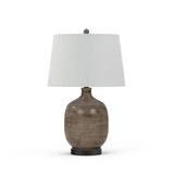 Sierra Table Lamp Set of 2 Model LUX-06055-GREY/BROWN By Lux Lighting
