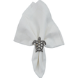 Silver Turtle Napkin Ring (7689360900328)