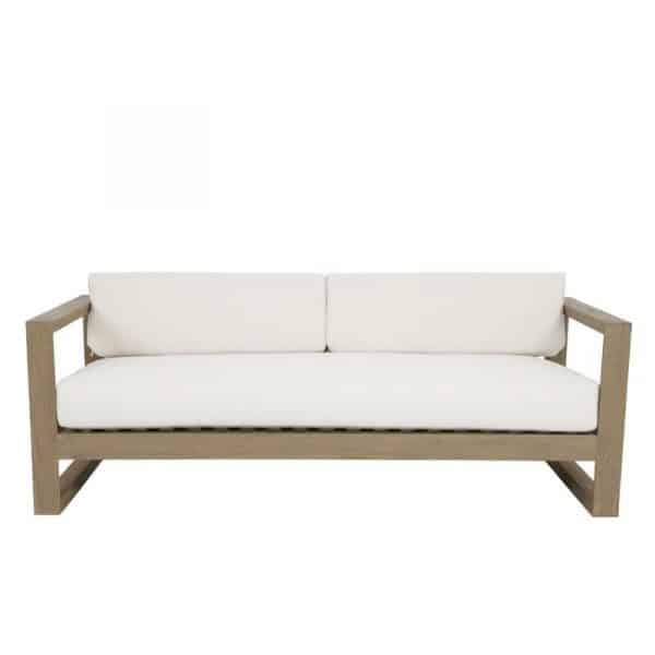 Coastal Teak Outdoor Sofa by Sunset West Model 5501-23