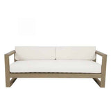 Coastal Teak Outdoor Sofa by Sunset West Model 5501-23