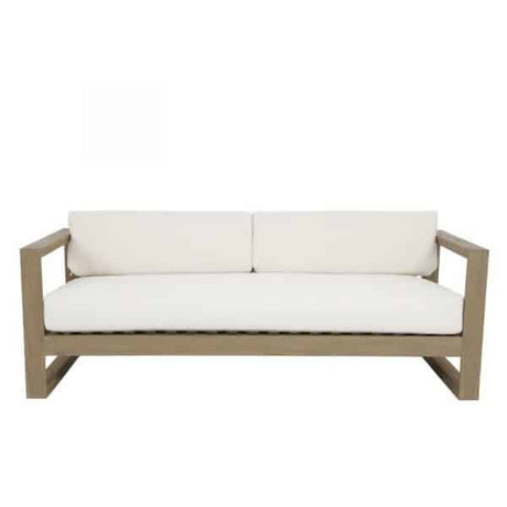 Coastal Teak Outdoor Sofa by Sunset West Model 5501-23