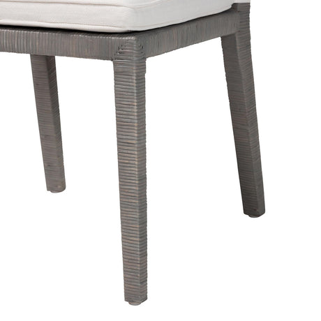 Sofia Rattan Dining Chair with Cushion by Wicker Fair