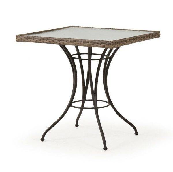 Alamo Outdoor Square Wicker Square Bistro Table Model 621828DT