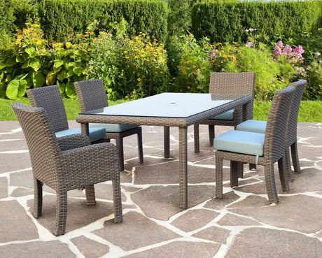Saint Tropez All Weather Dining Side Chair 79320 By South Sea Rattan