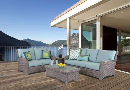 Saint Tropez All Weather 6 Pc Set 79300-SET By South Sea Rattan