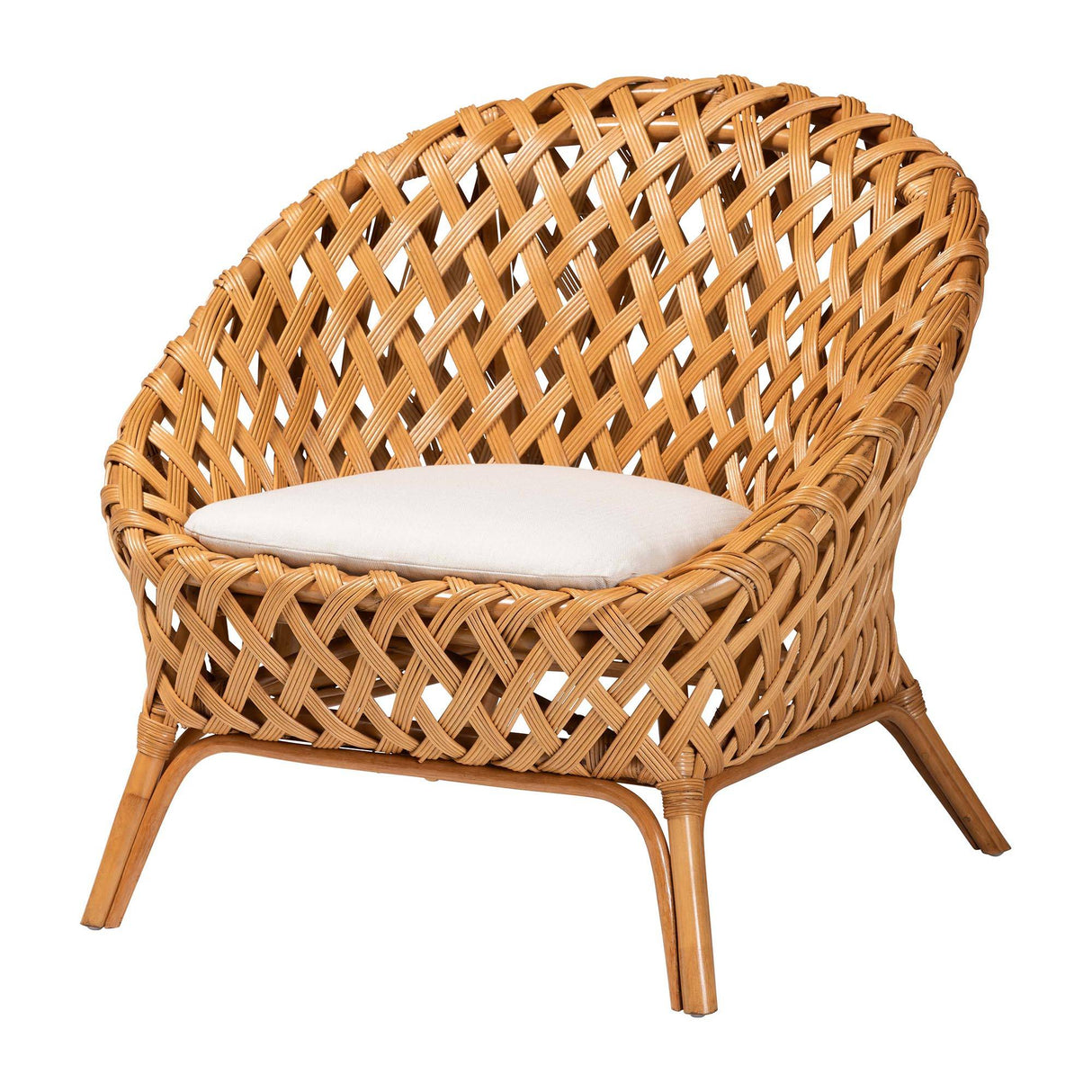 Stylistics Rattan Wicker Fair Arm Chair