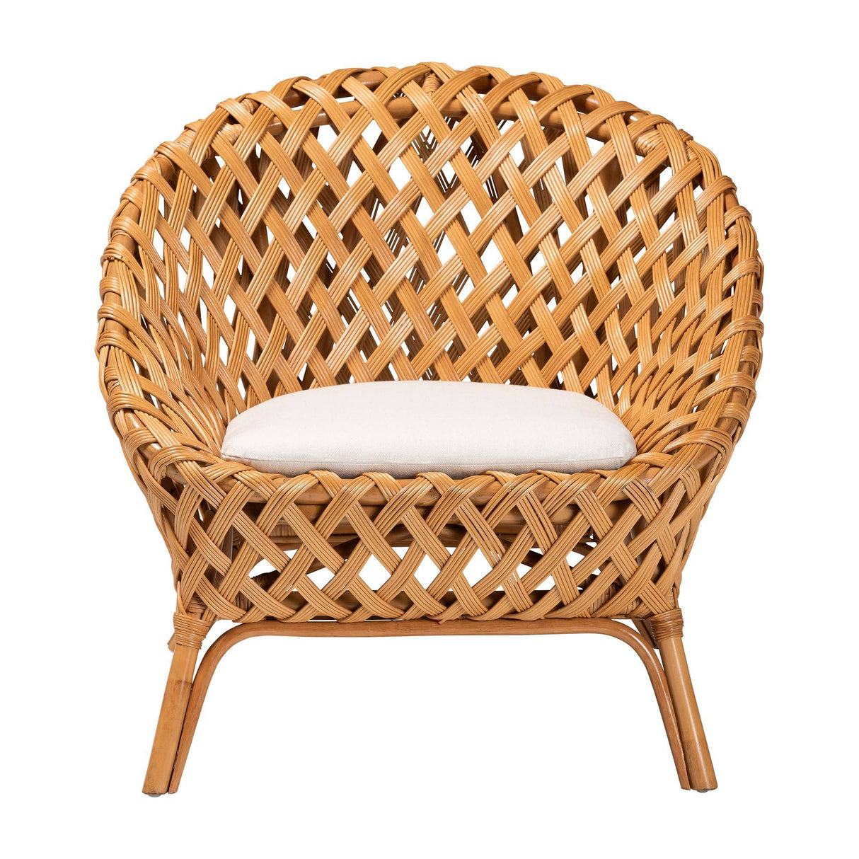 Stylistics Rattan Wicker Fair Arm Chair
