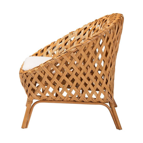 Stylistics Rattan Wicker Fair Arm Chair