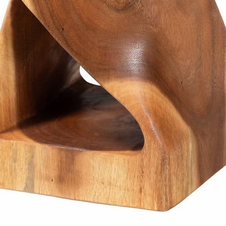 Raynee Suar Wood Accent Table by Wicker Fair