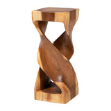 Raynee Suar Wood Accent Table by Wicker Fair