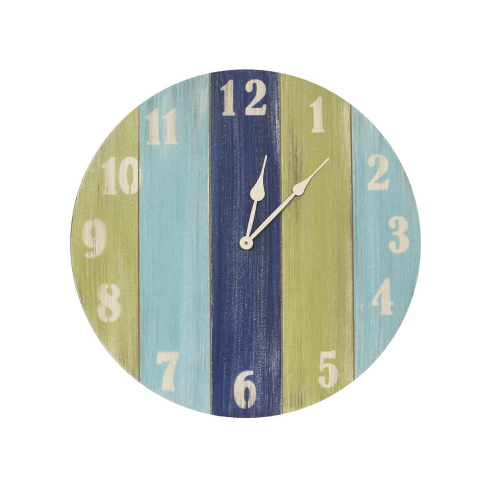 Summer Breeze 24-Inch Wall Clock
