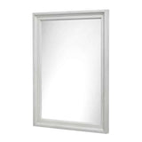 Surfside Weathered White Coastal Mirror B27738-WW By Seawinds Trading
