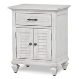 Surfside Weathered White Coastal 5 Pc Bedroom Set By Seawinds Trading