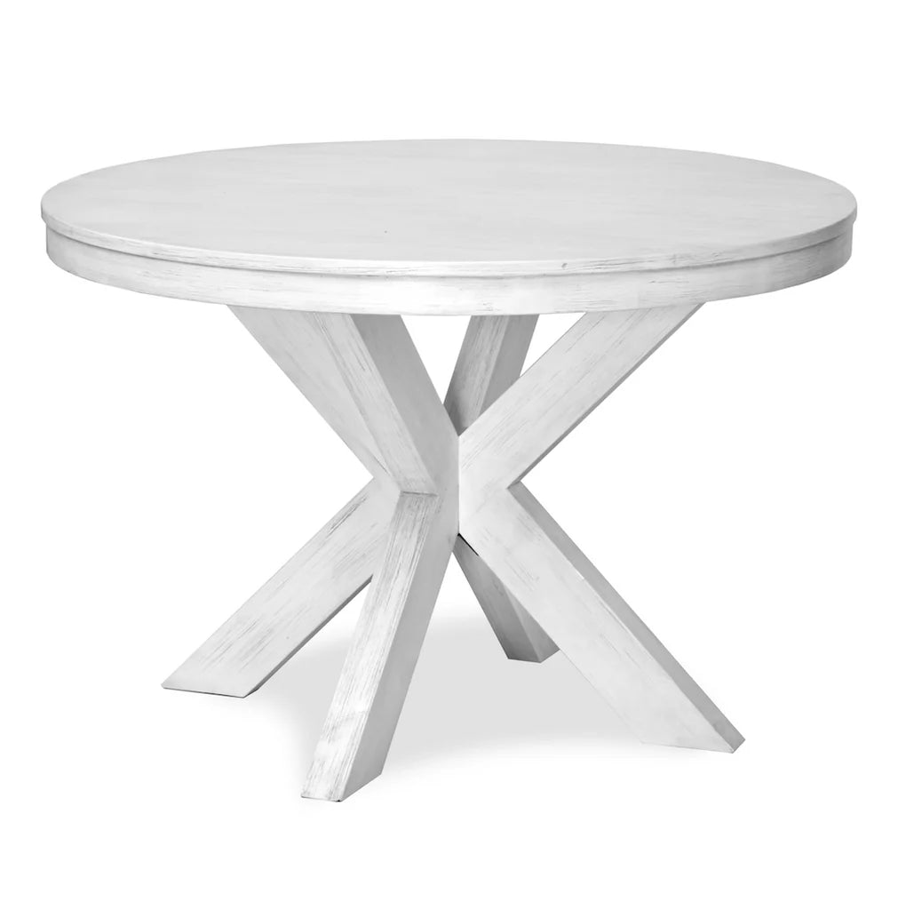 Surfside 45" Round Dining Table Model D27786-WW By Seawinds Trading